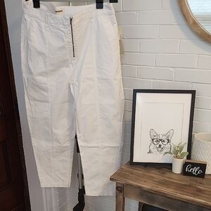 White Womens Pants, Size 16